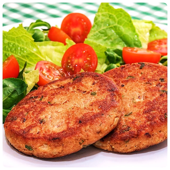 Tortitas de atún y amaranto